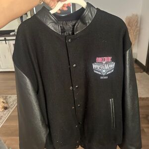 Black Varsity Jacket